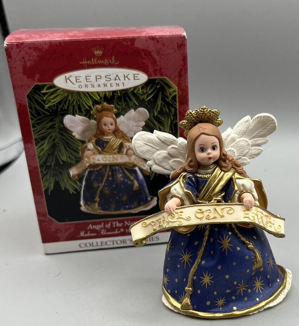 Hallmark Keepsake Ornament Angel of the Nativity #1 2 in Angel Series 4" 1999